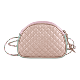 Authentic Gucci Quilted Metallic Leather Trapuntata Mini Crossbody Bag