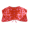 Alexander McQueen Leopard Print De Manta Clutch Bag Pink/Red