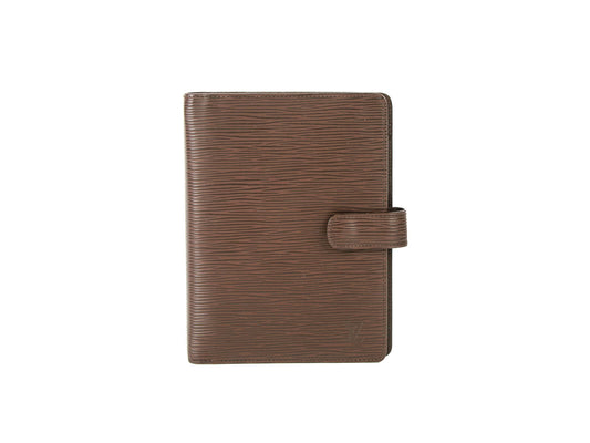 Louis Vuitton Agenda Functionnel MM Brown Epi Leather