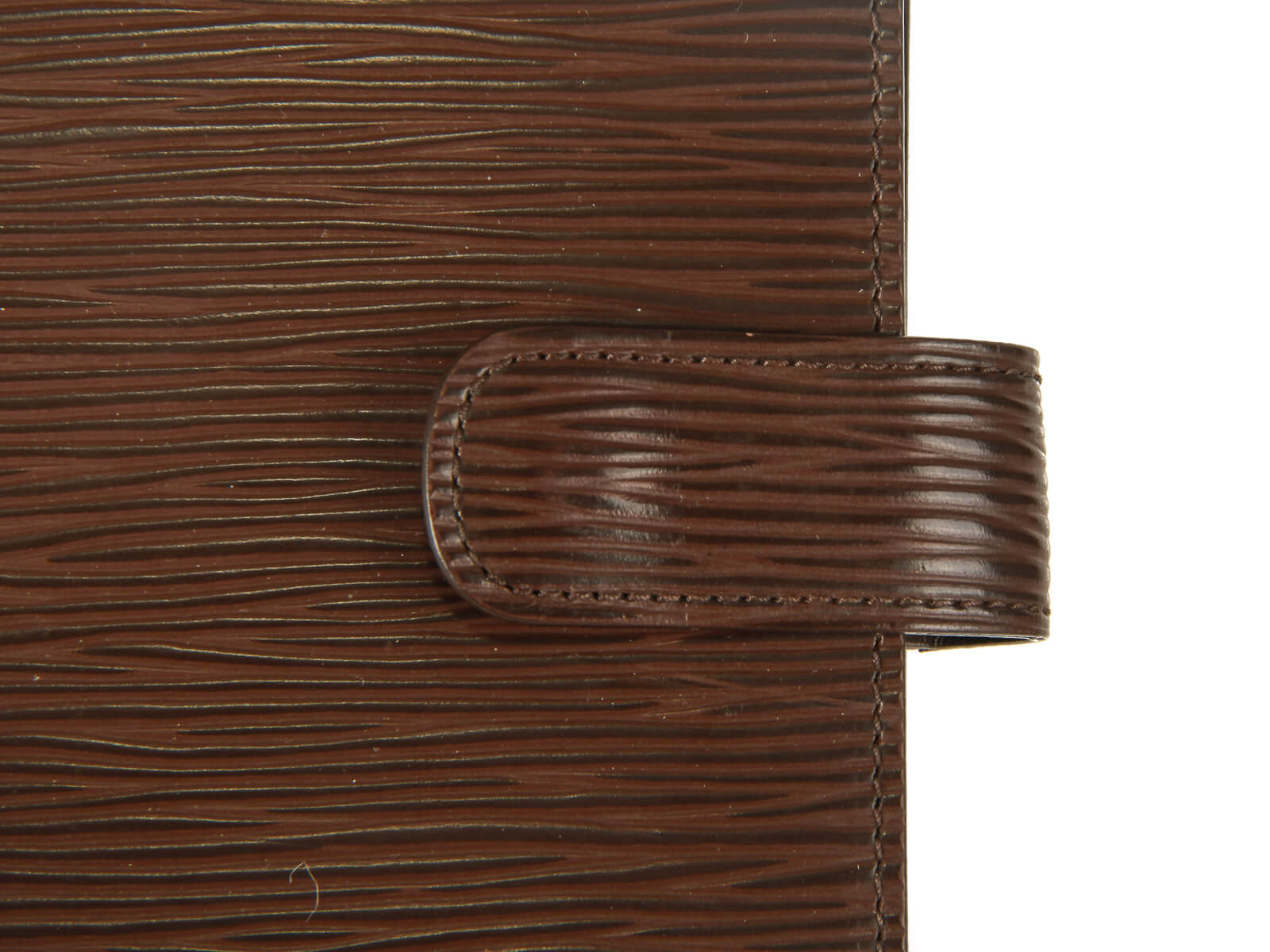 Louis Vuitton vintage green epi leather agenda notebook wallet