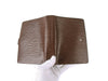 Authentic Louis Vuitton Agenda Functionnel MM Brown Epi Leather