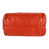 Authentic Chloe red leather Paddington Satchel Shoulder/Hand bag