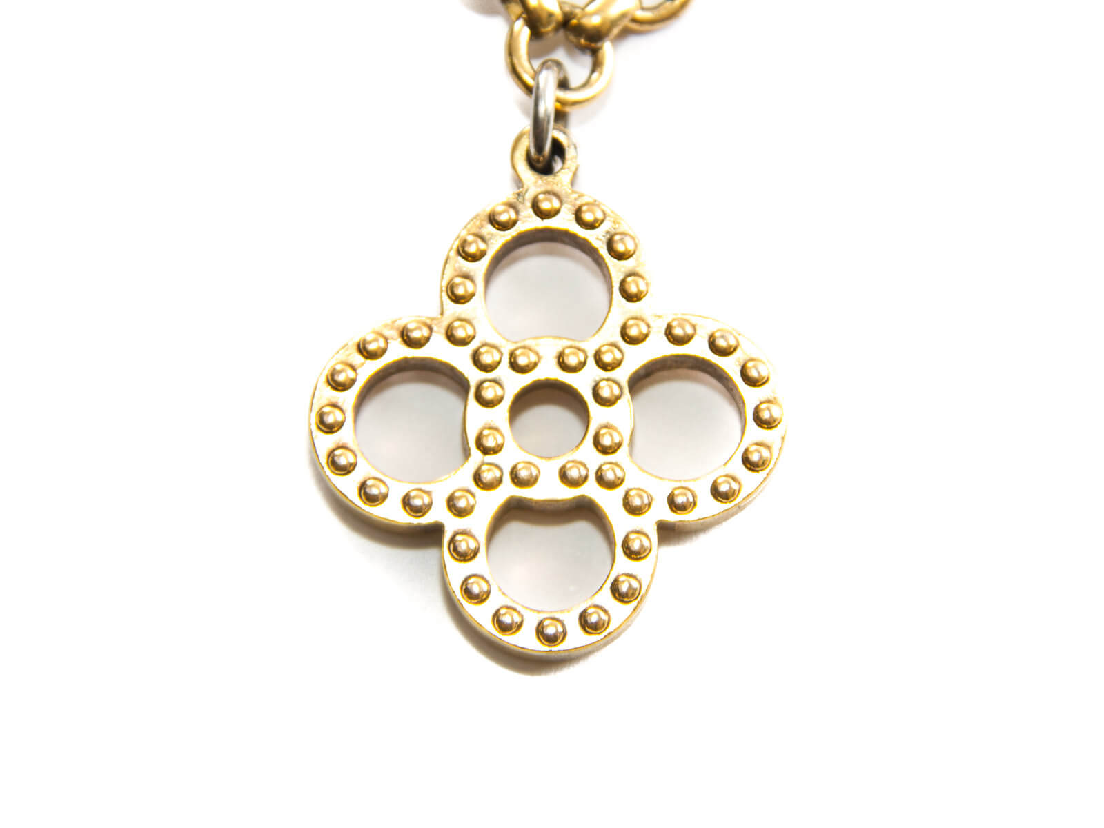 Louis Vuitton Authentic Metal bijoux sac tapage Key Chain Bag Charm Auth LV