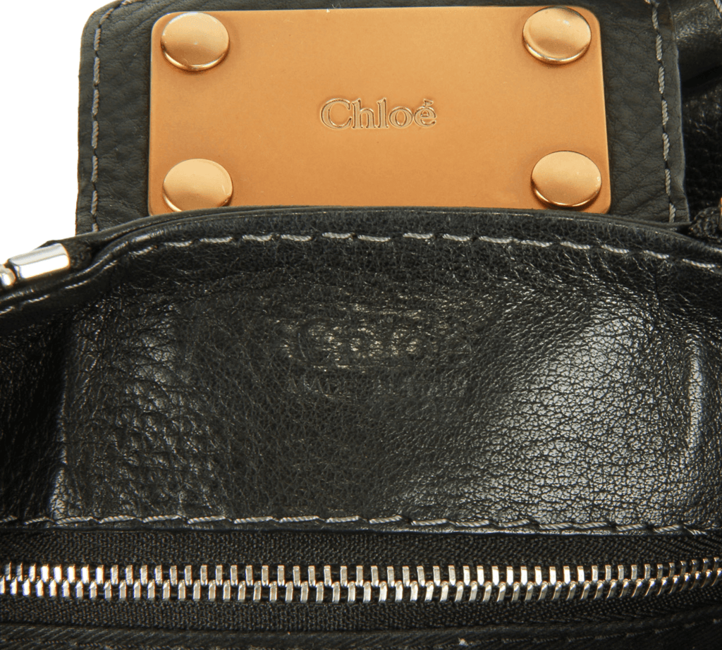 Authentic Chloe black Paddington Satchel Shoulder/Hand bag