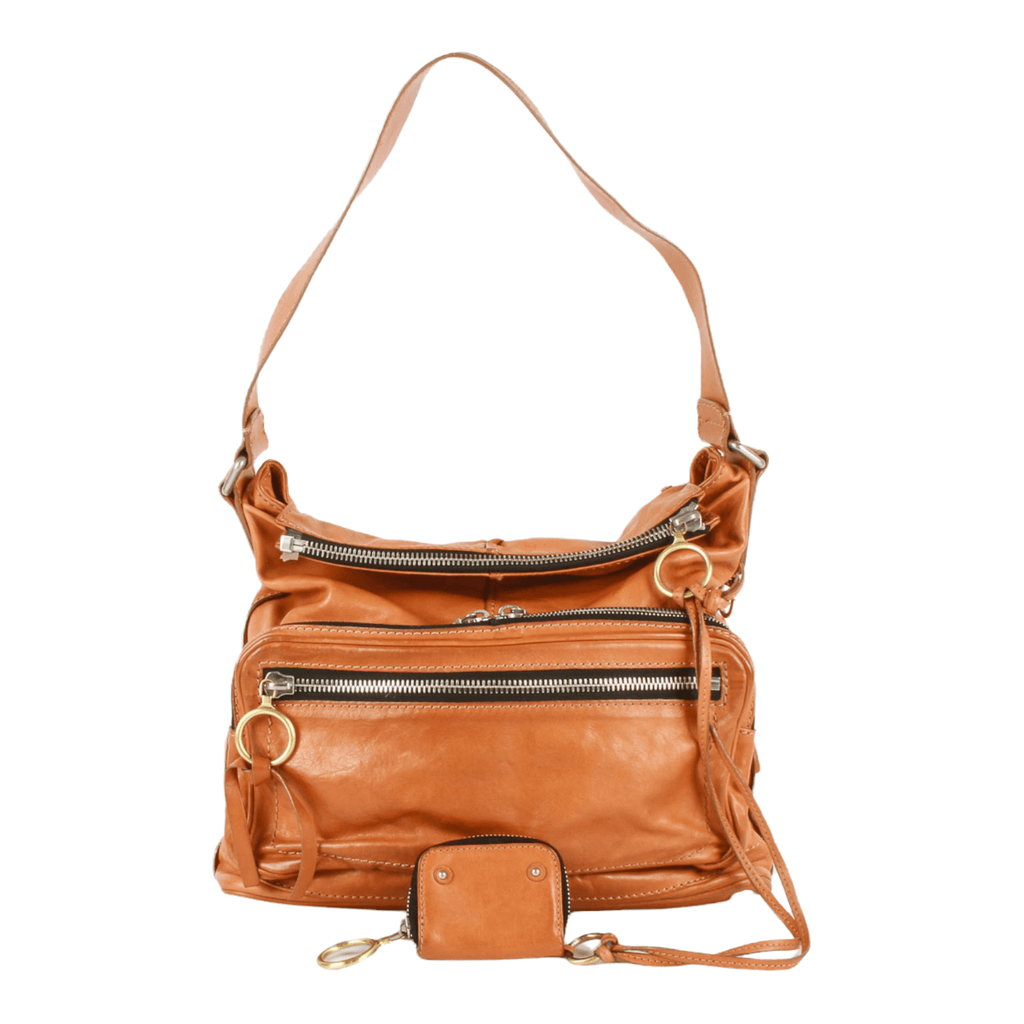 Authentic Chloe brown Paddington Satchel Shoulder bag