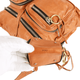 Authentic Chloe brown Paddington Satchel Shoulder bag