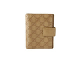 Authentic Gucci GG monogram leather notebook agenda
