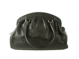 Authentic Christian Dior Black 'My Dior' Large Frame Pocket Satchel Bag