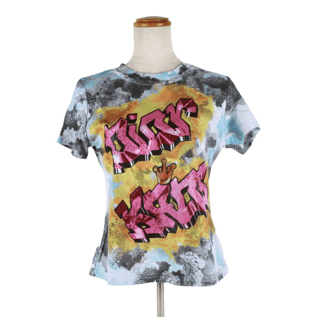 Authentic Christian Dior Kaos Graffiti Tee Shirt