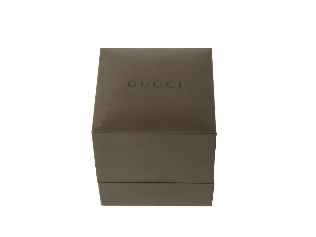 Authentic GUCCI Quartz S-Steel Bangle Women's Watch 1400L