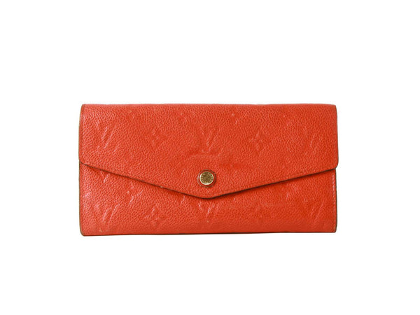 Louis Vuitton Compact Curieuse Wallet in Cerise Red Monogram Empreinte -  SOLD